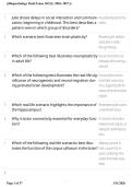 Biopsychology Final Exam &ndash; Multiple Choice Questions with Answers