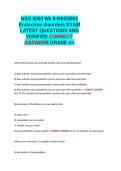 NSG 5003 Wk 8- NSG5003 Endocrine disorders EXAM LATEST QUESTIONS AND VERIFIED CORRECT ANSWERS GRADE A&period;