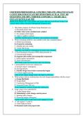 CERTIFIED PROFESSIONAL CONSTRUCTOR &lpar;CPC&rpar; PRACTICE EXAM LATEST 2026 UPDATE FAST REVIWED FROM ACTUAL TEST 100  QUESTIONS AND 100&percnt; VERIFIED ANSWERS&vert; A&plus; GRADE Q&A &vert;  INSTANT DOWNLOAD PDF