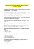 EPD Exam with All Correct & 100&percnt; Verified Answers &vert;Already Graded A&plus;