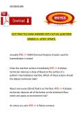 CCHT Practice Exam &ndash; Questions and Answers &vert; Latest Update &lpar;A&plus; Grade&rpar;