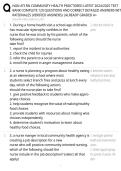 NGN ATI RN Community Health Proctored Practice Exam &ndash; Case Studies & Rationales &lpar;2025&rpar;
