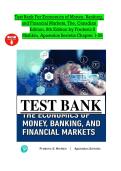 Economics of Money&comma; Banking and Financial Markets &lpar;Canadian Edition&comma; 8th Edition&rpar; &ndash; Chapter 1&ndash;26 Test Bank by Frederic S&period; Mishkin & Apostolos Serletis