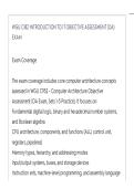 WGU C182 INTRODUCTION TO IT OBJECTIVE ASSESSMENT &lpar;OA&rpar; EXAM LATEST UPDATE THIS YEAR QUESTIONS AN DETAILED ANSWERS just released