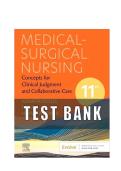 Medical-Surgical Nursing&colon; Concepts for Interprofessional Collaborative Care 11th Edition &ndash; Complete Test Bank