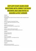 CEFP &ndash; Study Guide Exam Questions with Correct Detailed Answers &lpar;2025&ndash;2026&rpar; for Certified Educational Facilities Professional Exam Preparation