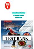 Vander&rsquo;s Human Physiology &lpar;15th Edition&rpar; by Widmaier &ndash; Complete Test Bank &ndash; Practice Questions and Answers