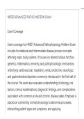 NR507 ADVANCED PATHO MIDTERM EXAM LATEST UPDATE THIS YEAR QUESTIONS AN DETAILED ANSWERS just released