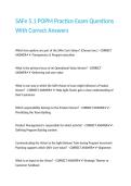 SAFe 5&period;1 POPM Practice Exam Questions With Correct Answers