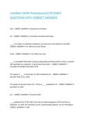 Certified CMMC Professional &lpar;CCP&rpar; EXAM QUESTIONS WITH CORRECT ANSWERS