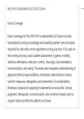 HESI RN FUNDAMENTALS EXIT ACTUAL EXAM LATEST UPDATE THIS YEAR QUESTIONS AN DETAILED ANSWERS just released