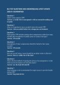 BLS TEST QUESTIONS AND ANSWERS&lpar;AHA&rpar; LATEST UPDATE 2026 A&plus; GUARANTEED