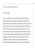 NYC MASTER ELECTRICIAN ACTUAL EXAM LATEST UPDATE THIS YEAR QUESTIONS AN DETAILED ANSWERS&lowbar;compressed