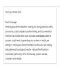 Med Gas Installer 6010 exam ACTUAL EXAM QUESTIONS AND CORRECT DETAILED ANSWERS LATEST UPDATE THIS YEAR&period;pdf