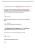 CLC 106 COR with a Mission Focus DAU &vert; UPDATED Questions with 100&percnt; Correct Answers