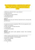 NHA Certified Medical Administrative Assistant &lpar;CMAA&rpar; Practice Test 2&period;0B &ndash; Questions & Answers with Rationales 2024&ndash;2026 &vert; A&plus; Verified Study Guide