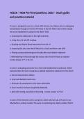 NCLEX &ndash; NGN Pre-Test Questions&comma; 2026 &ndash; Study guide and practice material
