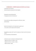 CM 3503 EXAM 1 &vert; UPDATED Questions with 100&percnt; Correct Answers