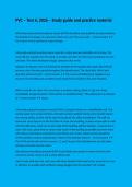 PVC &ndash; Test 6&comma; 2026 &ndash; Study guide and practice material