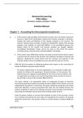 Solutions Manual &mdash; Advanced Accounting&comma; 5th Edition &mdash; Patrick E&period; Hopkins & Robert F&period; Halsey &mdash; ISBN 9781618534323 &mdash; Latest Update 2025&sol;2026 &mdash; &lpar;All Chapters Covered 1&ndash;13&rpar;