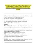 NHA Certified Medical Administrative Assistant &lpar;CMAA&rpar; Practice Test 2&period;0A &ndash; Questions & Answers with Rationales 2024&ndash;2026 &vert; A&plus; Verified Study Guide