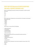 POST TEST ATLS Module 8&sol;11WITH QUESTION  AND WELL VERIFIED ANSWERS 2026 