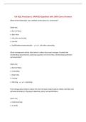 CM 4221 Final Exam &vert; UPDATED Questions with 100&percnt; Correct Answers