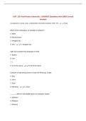 CNIT 155 Final Purdue University &vert; UPDATED Questions with 100&percnt; Correct Answers