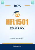HFL1501 EXAM PACK 2026
