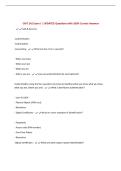 BUNDLE FOR CNIT 242 EXAMS  UPDATED Questions with COMPLETE Solutions