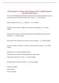 BUNDLE FOR CNIT 242 EXAMS  UPDATED Questions with COMPLETE Solutions