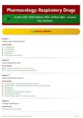 Pharmacology  Respiratory Drugs 70&plus; &lpar;Latest 2025-2026 Edition&rpar; 100&percnt; Verified Q&A &plus; Answer Key Solutions