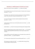CON1200 Exam &vert; UPDATED Questions with 100&percnt; Correct Answers