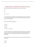 CPB Study Chapter 6 Test &vert; UPDATED Questions with 100&percnt; Correct Answers