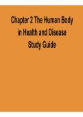 Chapter 2 &ndash; The Human Body in Health and Disease 2026 Update Study Guide