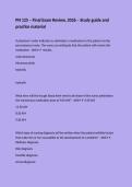 PN 125 &ndash; Final Exam Review&comma; 2026 &ndash; Study guide and practice material