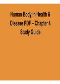 Human Body in Health & Disease PDF &ndash; Chapter 4 Study Guide 2026 Update