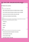PVN &ndash; Exam 3&comma; 2026 &ndash; Study guide and practice material