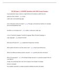 CSE 205 Exam 1 &vert; UPDATED Questions with 100&percnt; Correct Answers