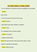 ATI Med Surg 2 Final Exam Study Guide &lpar;2025&sol;2026&rpar; &vert; Respiratory&comma; Cardiac & Hematology &vert; Questions & Verified Answers &vert; Grade A&plus; Prep &vert; Instant PDF Download