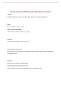 CSE 4471 Final Exam &vert; UPDATED Questions with 100&percnt; Correct Answers