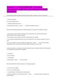 Exams 1-4 NEHA&sol;REHS&colon; Practice Questions with Correct Answers 2026 Updated&period;