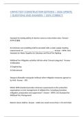 CWMS TEST &lpar;CONSTRUCTION EDITION&rpar; &vert; 2026 UPDATE &vert; QUESTIONS AND ANSWERS &vert; 100&percnt; CORRECT&period;