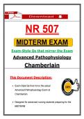 Chamberlain NR507 Midterm Exam &lpar;2026&rpar; Adv Pathophysiology Q&A &lpar;PDF&rpar;