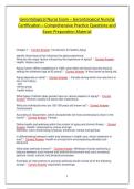 Gerontological Nurse Exam &ndash; Gerontological Nursing Certification &ndash; Comprehensive Practice Questions and Exam Preparation Material