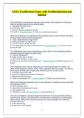 ANCC Exam Flashcards &ndash; American Nurses Credentialing Center &ndash; Comprehensive Study Flashcards for Exam Preparation