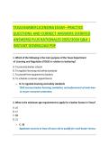 Texas Barber License Exam Study Guide 2026&colon; 100 Practice Questions & Answers