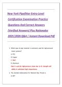 New York Pipefitter Entry Exam 2026&colon; 100 Practice Questions & Answers &mdash; NYC Trade Licensing Study Guide to Pass Your Apprenticeship Test with Confidence