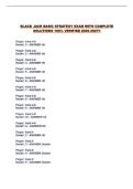 BLACK JACK BASIC STRATEGY EXAM WITH COMPLETE SOLUTIONS 100&percnt; VERIFIED 2026-2027&excl;&excl;