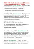 ANCC FNP Study Questions and Answers &lpar;Top Grade Assured&rpar; 2026 Update